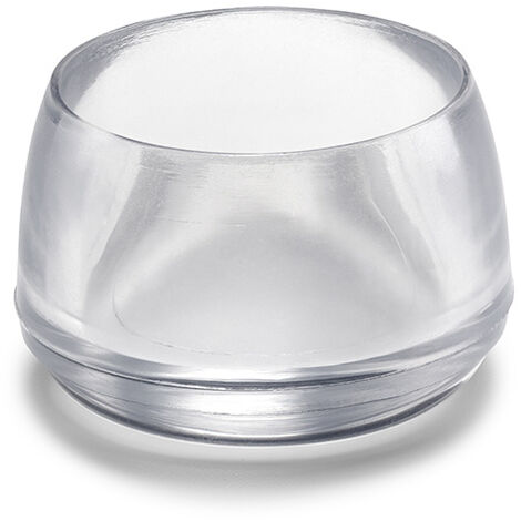 Embout extérieur rond, Ø20mm, transparent (Blister 4 pièces) Inofix 66783 (1/2)