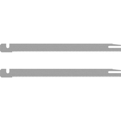 Bosch – Lames de scie sabre pour mousse – Lot de 2 pièces 130 mm – Découpe précise jusqu'à 300 mm – 2607018010