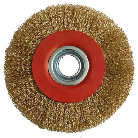 Brosse métallique, Ø200x25, Ø32mm  UNE 3107435 OPTIMALE