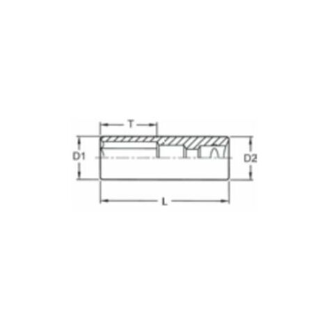 Douille longue à chocs, 1, 27 mm TENGTOOLS 910627 114910201 (1/2)