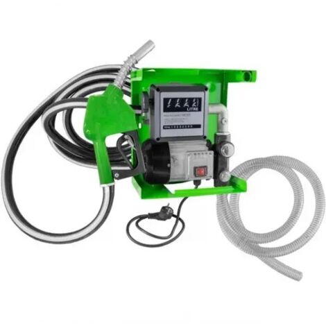 POMPE D’ALIMENTATION DIESEL AVEC PISTOLET ET COMPTEUR (200V-240V) JBM53697 (1/3)