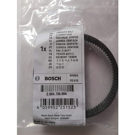 Bosch – Courroie dentée pour brosse PHO 32-82 – 2604736004 – Accessoire pour aspirateur – Matériaux de haute qualité pour durabilité