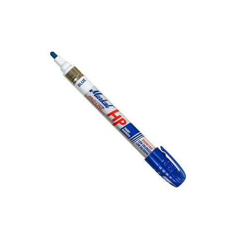 MARKAL 140096965 MARCADOR AZUL DE PINTURA PARA SUP. ACEITO (1/2)