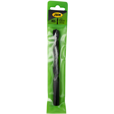 HSS 4241 Foret hélicoïdal pour métal (Ø 12 x 151 mm.)  JBM14865 (1/3)