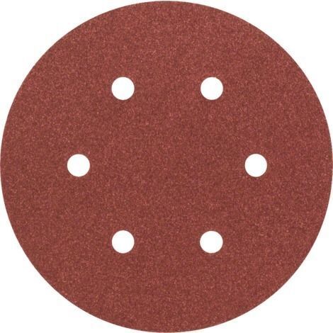 6 Disques Abrasifs Bosch P120 Ø50mm - Pour Bois Et Peinture, Compatible EasyCut&Grind