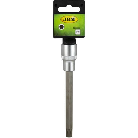 KS Tools 911.4529 - Douille Tournevis 1/2" RIBE® M13, Longueur 200 Mm - En Chrome Vanadium Extra Fin - Finition Satinée