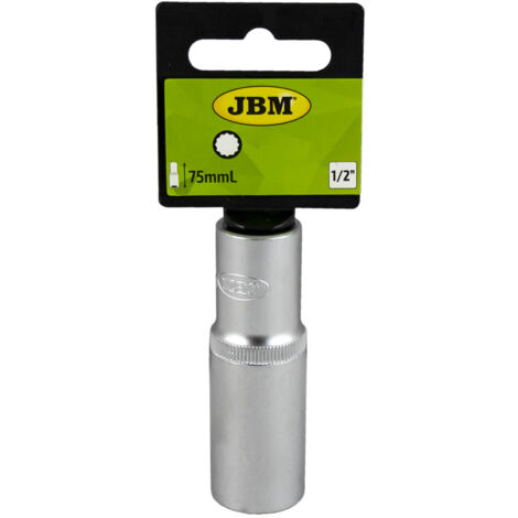 Clé à douille 75mm. Longueur 14mm. 12 tranchants 1/2"  JBM10152 (1/3)