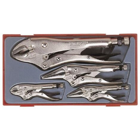 Jeu de mâchoires de préhension  TENGTOOLS TTVG05 5 Pièces 122480106 (1/2)