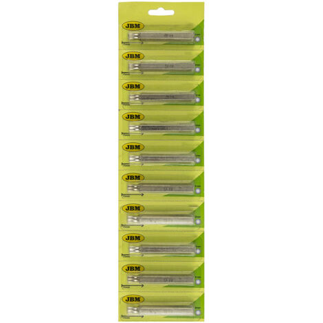 Embouts de tournevis à 12 tranchants (Ø 8 mm. - bouche 75 mm.)  JBM10431 (1/2)