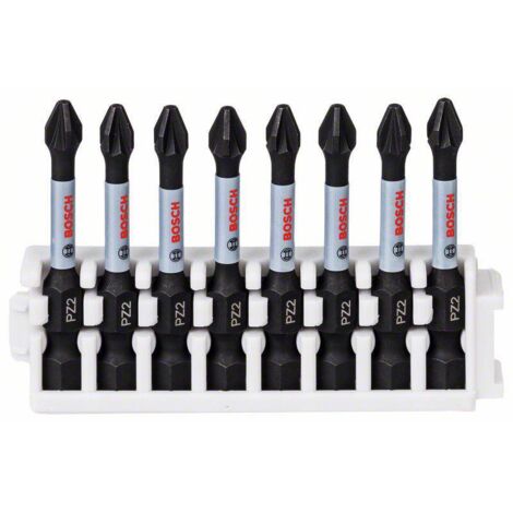 Impact PZ2x8 Pointe de vis : 50mm : Insert 8pcs BOSCH 2608522331 (1/10)