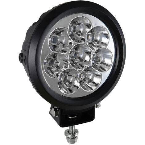 8 LEDS LAMPE DE TRAVAIL 80W RONDE CONCENTRÉE JBM53051 (1/2)