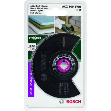Dents bimétalliques Starlock BIM ACZ 100 SWB 100 BOSCH 2609256976 (1/5)