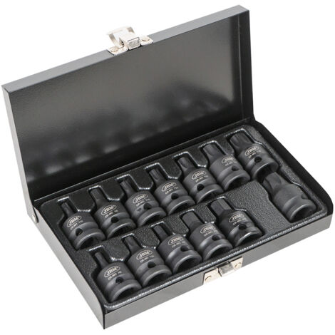 ENSEMBLE DE PERCEUSES À PERCUSSION HEXAGONALES ET TORX DE 13 1/2 PO  JBM52344 (1/4)