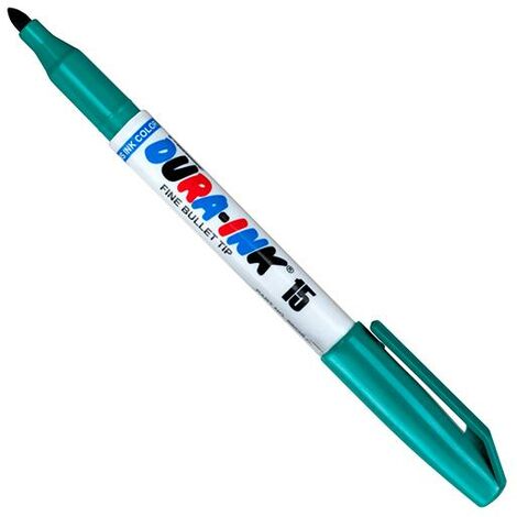MARKAL 140096026 ROTULADOR DE PUNTA FINA VERDE DURA-INK 15 (1/2)
