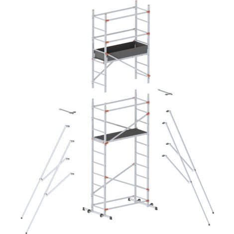 Trabattello 'Fast & Lock 400' Cm. 120 X 170 X H.308 (1/5)
