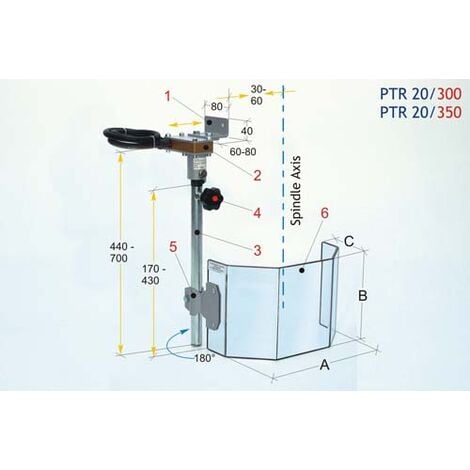 Protecteur universel pour perceuse à colonne, Universel SDG2 M