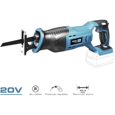 Scie alternative, 20V (sans batterie ni chargeur), 85x44x15,5cm Batterie Koma Tools Pro Series 08776 (1/5)