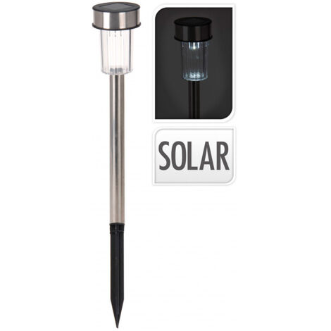 E3/73123 BALISE SOLAIRE 36CM INOX MOD CYLINDRE. EURO/U (1/3)