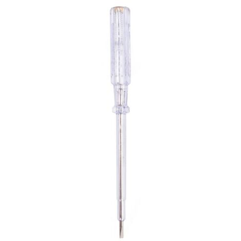 Tournevis testeur en noir et bleu 19cm AC 110/250V BENSON (1/3)
