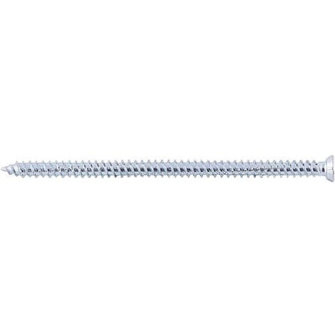 Fischer – Vis à bois pour cadre de fenêtre 72mm – Tête plate T30 – 100 unités – Montage sans cheville – 532927 (1/3)