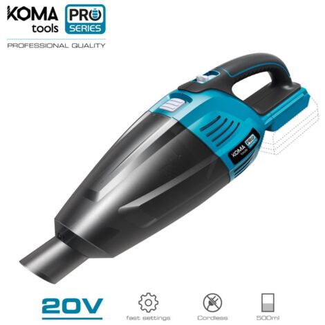 Aspirateur, 20V (sans batterie ni chargeur) Koma Tools Pro Series Batterie 08756 (1/5)