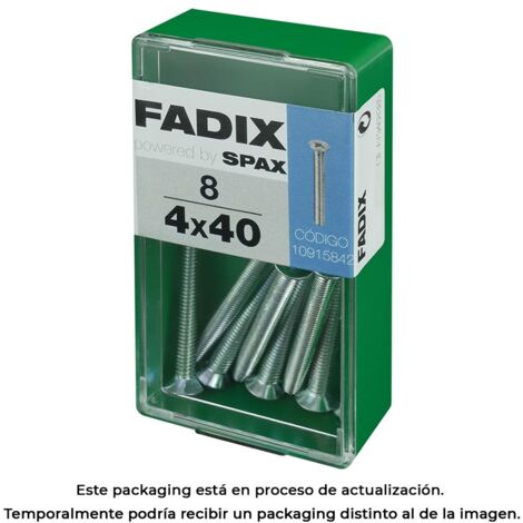 Vis métrique CP, M 4x40mm, boîte de 8 pièces Fadix 85761 (1/3)