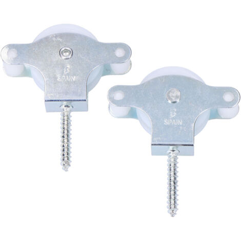 Roue en nylon, 40 mm, tire-fonds, paquet de 2. 85761 (1/4)