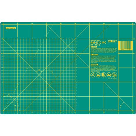 Plaque de coupe de 15 mm, petite taille (450x300mm)  Olfa RM-IC-C-RC (1/5)