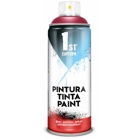 Peinture en aérosol, 1ère édition, 520cc/300ml, mate, couleur : rouge nuit, ref 648  85761