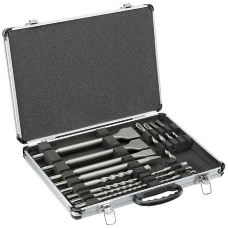 Set SDS+ de 15 pièces dans un boîtier robuste. STANLEY STA54422-XJ (1/2)