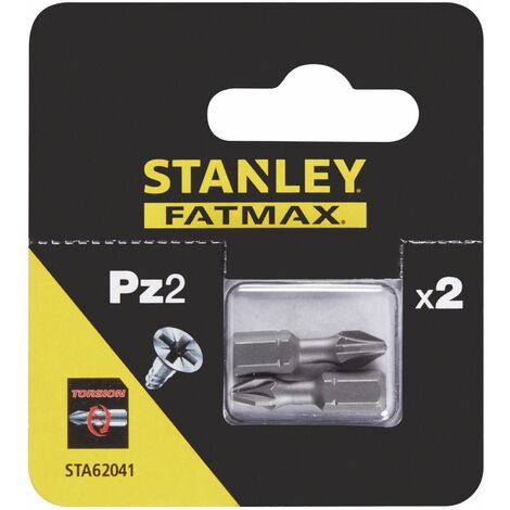 Embout de vissage Pozidriv PZ2 x 30 mm STANLEY® FATMAX®