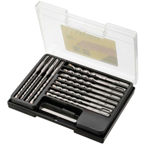 Stanley Coffret De 12 Forets SDS Plus 6 14mm Pour B ton Et Pierre stanley-coffret-de-12-forets-sds-plus-6-14mm-pour-b-ton-et-pierre