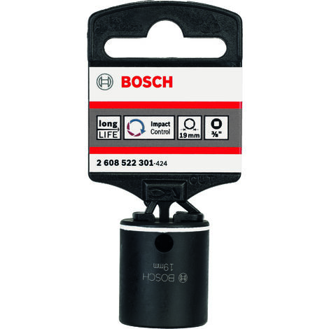 Adaptateur Bosch Impact Control carré 1/2  pour douille six pans
