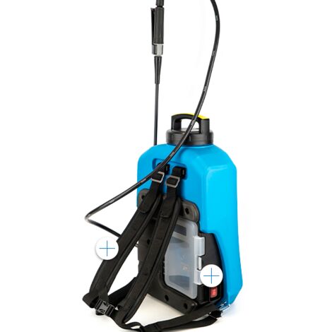 MATABI Zaino Irroratore HERBI 12 LT – Per Agricoltura E Giardinaggio, A Spalla, Flusso Costante
