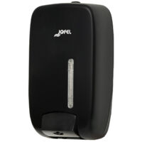 Distributeur de savon intemporel abs recyclé noir jofel distributeur de savon de