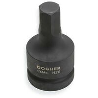 1 pointe hexagonale CrMo HX17x100mm DOGHER 587-17