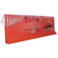Écusson d’outil rouge GR17, 2000x140x830mm Métallurgie 751501102