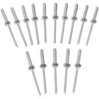 STANLEY 1-PAA58T Rivets en aluminium 4 x 125 mm (15 pièces) STANLEY 1-PAA58T