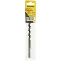 Foret hélicoïdal en acier au carbone pour bois ø 12 x 200mm STANLEY STA52100-QZ