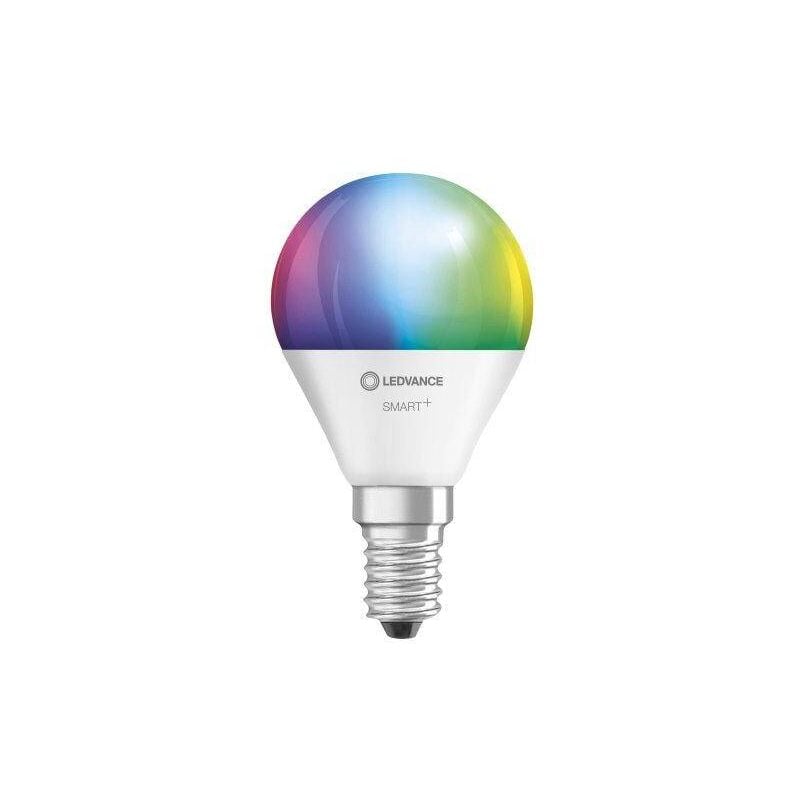 Bombilla LED Esférica E14 SMART + WiFi RGBW 5W LEDVANCE