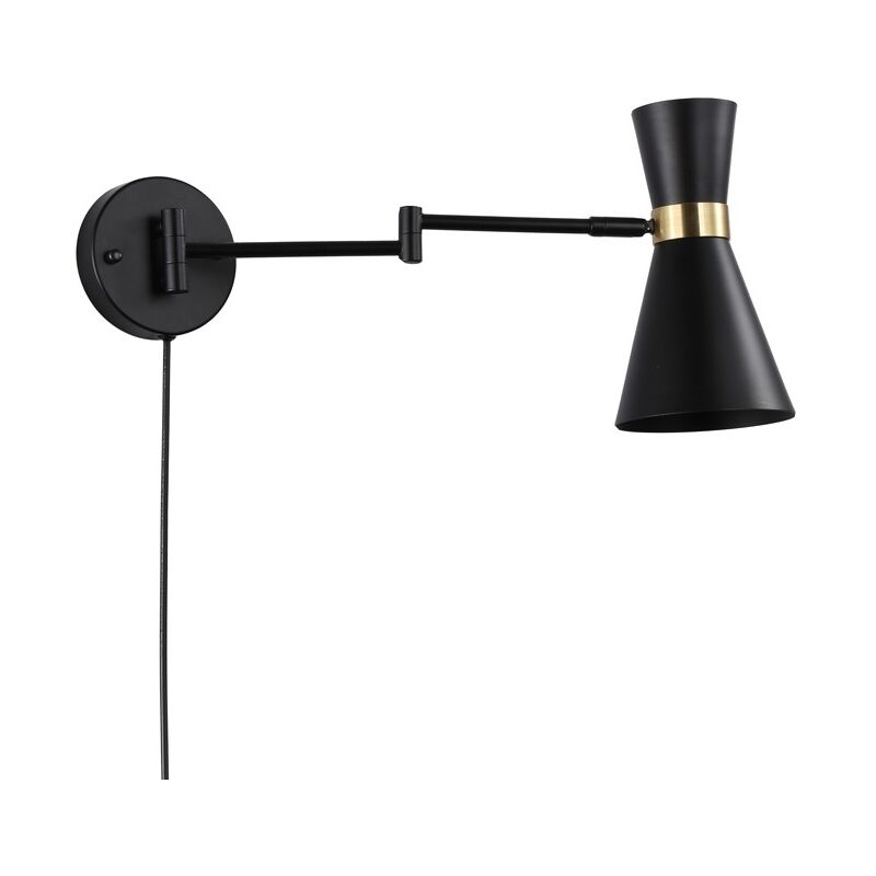 Aplique de pared con brazo articulado y enchufe SILVA / Inspiración Beat  Tall de TOM DIXON