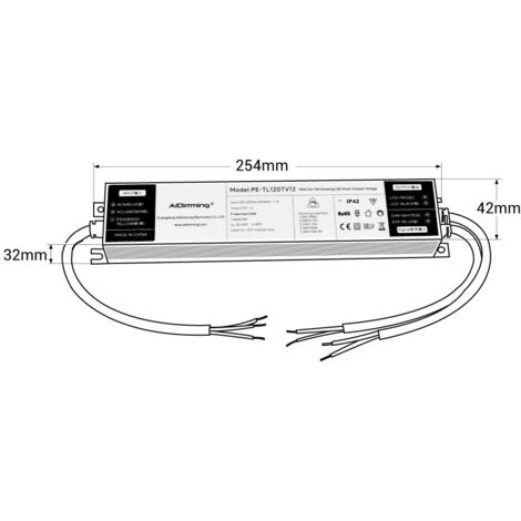 Fuente de alimentación regulable DALI 12V - 10A - 120W