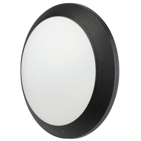 Plafón Estanco Para Techo O Pared FUMAGALLI UMBERTA 2x E27 IP66 - Negro
