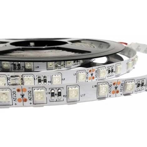 Tira De LED 12V-DC 72W 10mm Monocolor IP20 (SMD5050 60cn/m) - Blanco Cálido