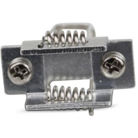 Grapa Metálica Para Sujeción De Perfil De Aluminio Empotrable