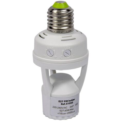 Bombilla LED Sensor Movimiento E27 10W 