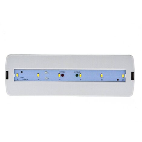 Luz de emergencia LED 3W - 250lm - 3 h de autonomía