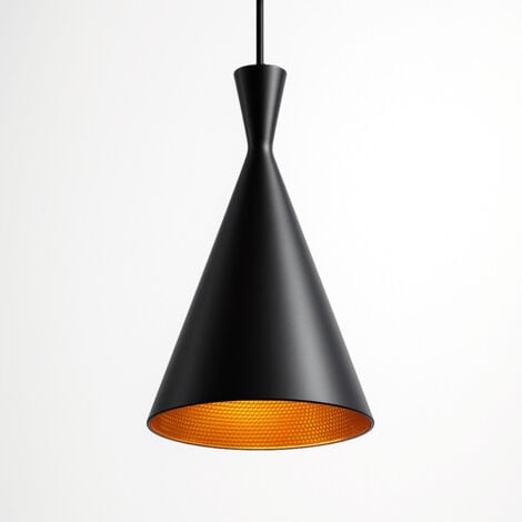 Lámpara Colgante Metal "Solvang" - Negro Mate