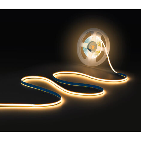 Tira LED COB 24V DC -Monocolor - FREE CUT - 11W/m - 8mm - IP20 -