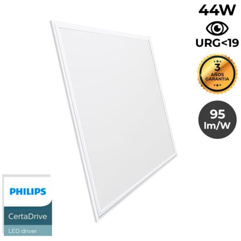 Panel LED Slim 60X60 Cm - Driver Philips - 44W - UGR19 - Blanco Neutro